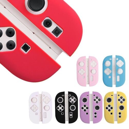 F�r Nintendo Switch 2 Joy-Con Grip Design Soft Silikon Schutz H�lle