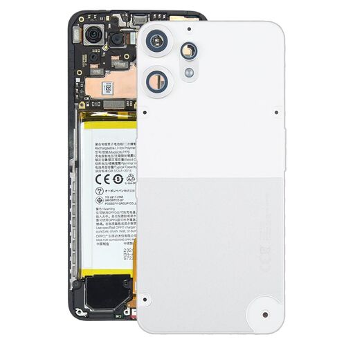 F�r Nothing CMF Phone 2 Pro Akkudeckel Backcover Kamera Linse Ersatzteil Wei�