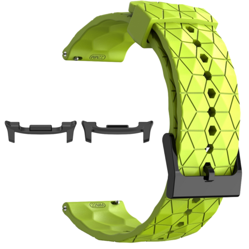 F�r Samsung Galaxy Watch 8 / 8 Classic / Ultra 2 Silikon Band H- Gr�n