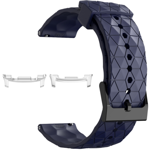 F�r Samsung Galaxy Watch 8 / 8 Classic / Ultra 2 Silikon Band D- Blau