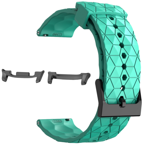 F�r Samsung Galaxy Watch 8 / 8 Classic / Ultra 2 Silikon Arm Band Aqua