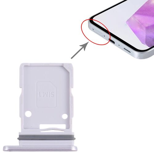 F�r Samsung Galaxy A36 SM-A366B SIM Kartenhalter Card Tray Ersatzteil Wei�