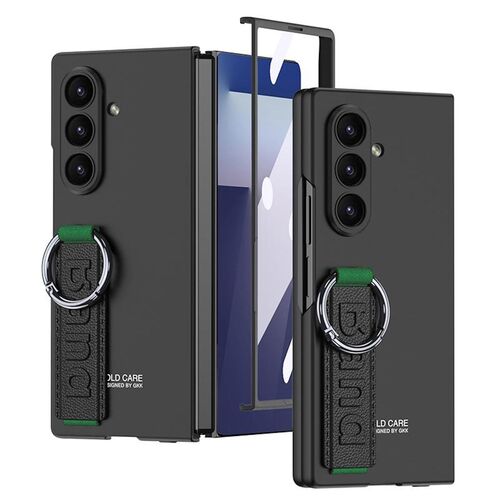 F�r Samsung Galaxy Z Fold7 5G Displayschutz Halter Band H�lle Schwarz