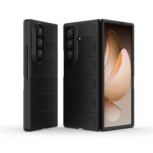 F�r Samsung Galaxy Z Fold7 5G Magic Shield Kunststoff H�lle Schwarz