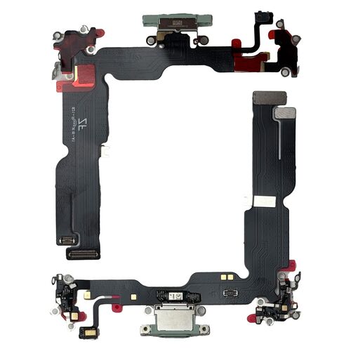 Fr Apple iPhone 15 Plus Ladeanschluss Dock Connector Ersatzteil Grn