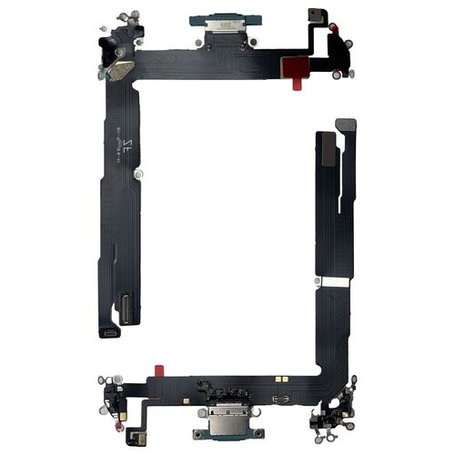 F�r Apple iPhone 16 Plus Ladeanschluss Dock Connector Reparatur Ersatzteil Gr�n