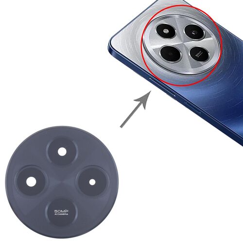 F�r Xiaomi Redmi 14C 4G Kamera Linse R�ckseite Ersatzteil Reparatur Schwarz