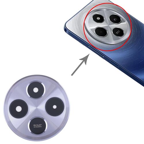 F�r Xiaomi Redmi 14C 4G Kamera Linse R�ckseite Ersatzteil Reparatur Lila