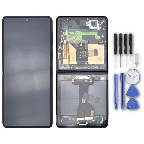 Fr Samsung Galaxy Z Flip7 GH82-37581C LCD Display mit Rahmen Ersatzteil Schwarz