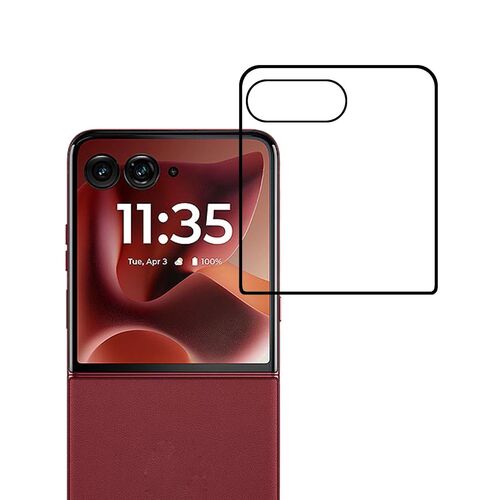 Fr Motorola Razr 60 Ultra 3D 9H Curved Hart Glas Display Schutz Folie