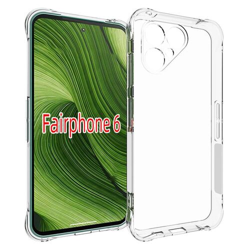 F�r Fairphone 6 TPU Schutz Handy H�lle D�nn Flexibel Case Transparent