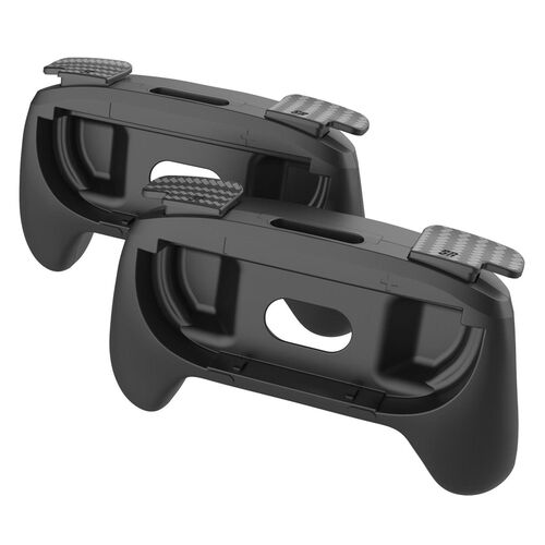 F�r Nintendo Switch 2 Game Handle Sports Grips 2 St�ck Schwarz