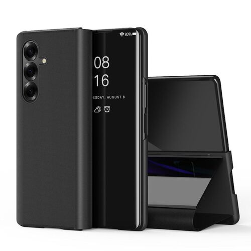 F�r Samsung Galaxy Z Fold7 5G View Spiegel Wake Smart H�lle Schwarz