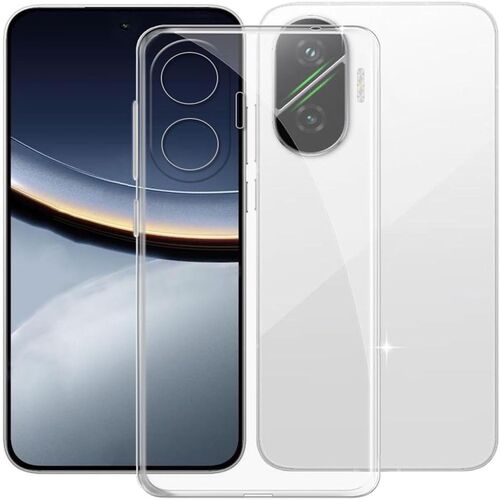 F�r Xiaomi Poco F7 5G TPU Schutz Handy H�lle Flexibel Transparent