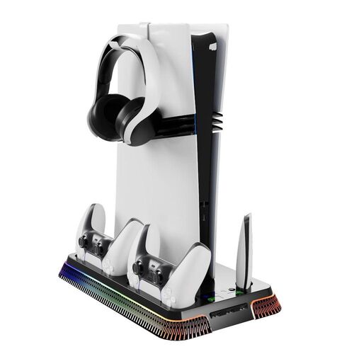 F�r Sony PlayStation 5 / Pro / Slim Multifunktionale Cooling Base Wei�