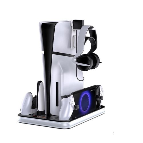 F�r Sony PlayStation 5 Slim / Portal Ladestation Controller Dock Wei�
