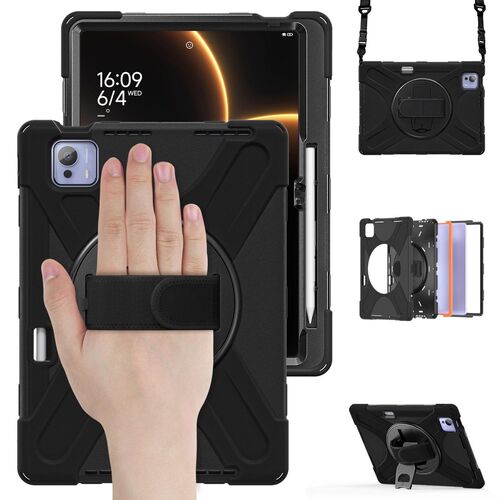 F�r Xiaomi Pad 7 Ultra 360 Grad Hybrid H�lle Halterung Schultergurt