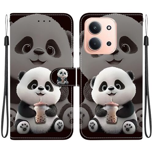 F�r Xiaomi Redmi 15C 5G / 4G / Poco C85 Design Kunstleder Wallet H�lle