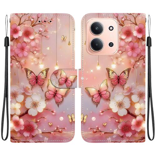 F�r Xiaomi Redmi 15C 5G / 4G / Poco C85 Design Kunstleder Wallet H�lle