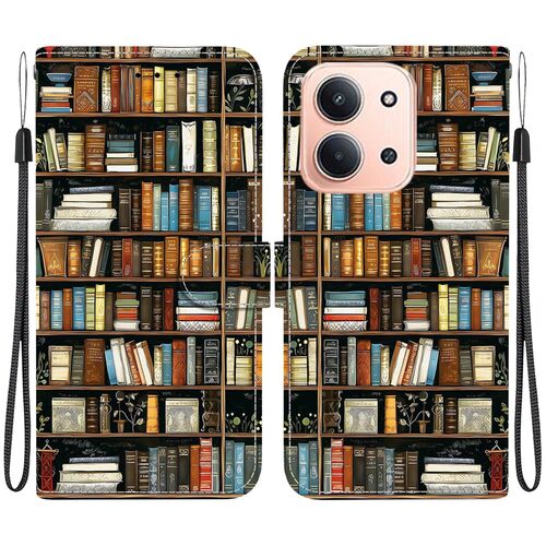 F�r Xiaomi Redmi 15C 5G / 4G / Poco C85 Design Kunstleder Wallet H�lle