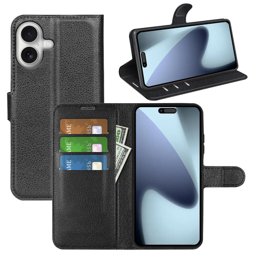F�r Apple iPhone 17 H�lle & Tasche Set - TPU / Kunstleder + Schutzglas w�hlbar 