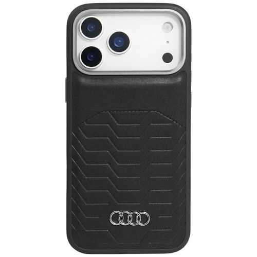 Audi GT Kunstleder Apple iPhone 17 Pro MagSafe Hlle Schwarz