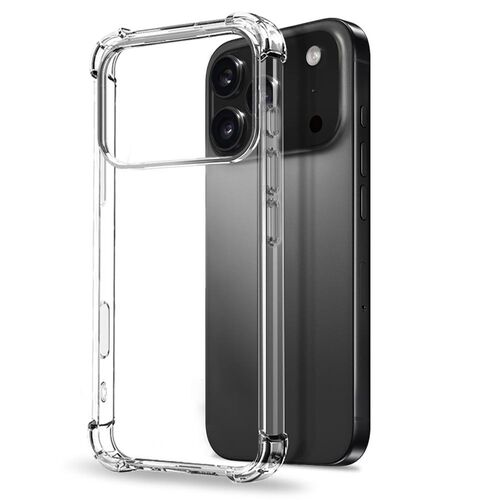 F�r Apple iPhone 17 Pro Schock TPU Schutz H�lle Handy Transparent