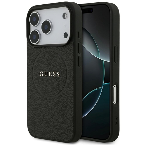GUESS  Apple iPhone 17 Pro Max Hardcase H�lle Grained Ring MagSafe
