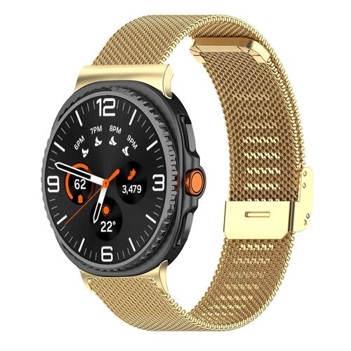 F�r Samsung Galaxy Watch 8 / 8 Classic xDfind Edelstahl Mesh Ersatz Armband 