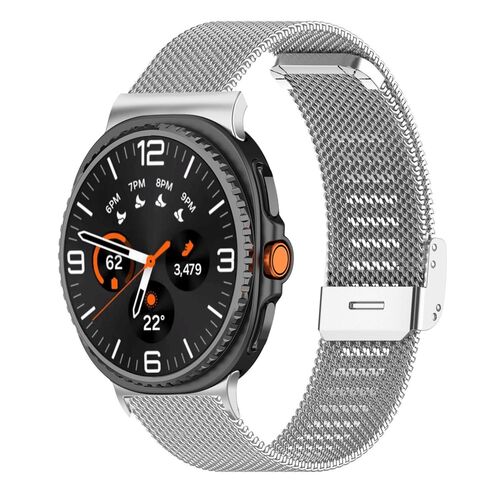 F�r Samsung Galaxy Watch 8 / 8 Classic xDfind Edelstahl Mesh Ersatz Armband 
