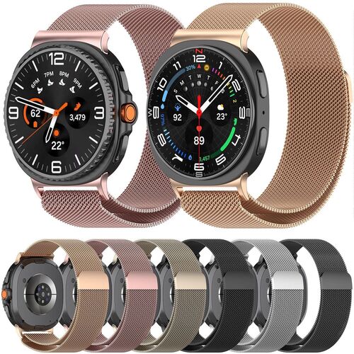 F�r Samsung Galaxy Watch 8 / 8 Classic xDfind Metall Armband Magnetverschluss