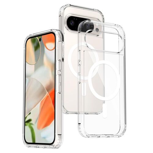 F�r Google Pixel 10 / 10 Pro Skin Feel MagSafe H�lle Transparent