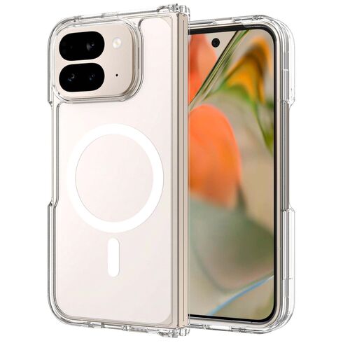 F�r Google Pixel 10 Pro Fold Skin Feel MagSafe H�lle Transparent