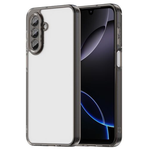 F�r Samsung Galaxy A17 5G / 4G TPU Hybrid H�lle Airbag Ecken Schwarz