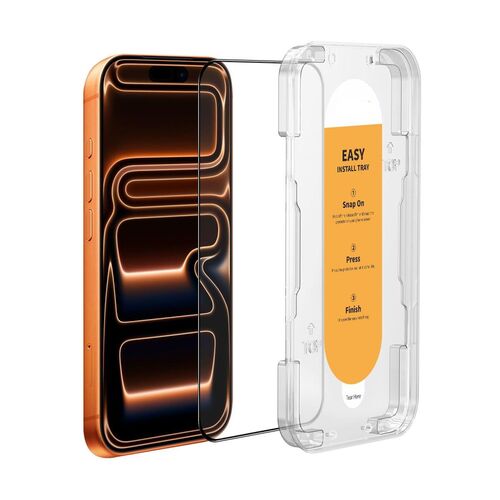 F�r Apple iPhone 17 Pro Max Easy Install 3D Premium 9H Schutz Glas