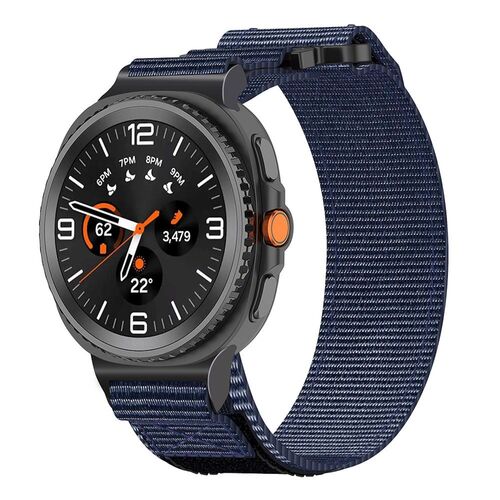 Nylon Klettverschluss Armband f�r Samsung Galaxy Watch 8 40mm 44mm Classic 46mm 