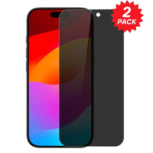 2x Privacy Display Schutzglas Blickschutz f�r Apple iPhone 17 Pro
