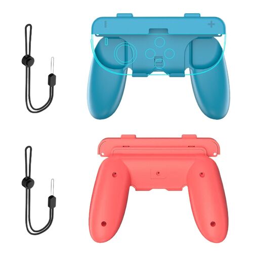 F�r Nintendo Switch 2 2-in-1 Joy-Con Controller Halterung Blau Rot