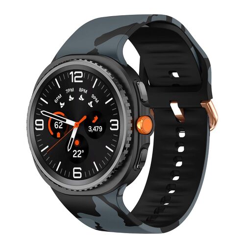 Silikon Motiv Design Armband f�r Samsung Galaxy Watch 8 / 8 Classic