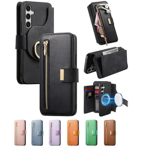 MagSafe Kunstleder H�lle RFID Schutz Kartenfach & Ringhalter f�r Samsung Modelle