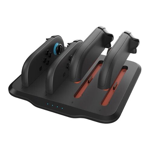 F�r Nintendo Switch 2 Ladestation Controller Ladeger�t Anzeige Schwarz