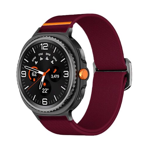 Elastisches Armband f�r Samsung Galaxy Watch 8 / 8 Classic mit Schiebeverschluss 