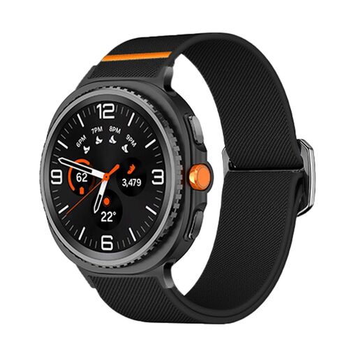 Elastisches Armband f�r Samsung Galaxy Watch 8 / 8 Classic mit Schiebeverschluss 