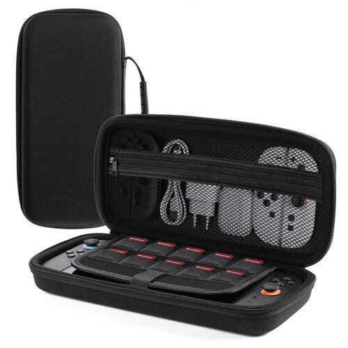 F�r Nintendo Switch 2 EVA Aufbewahrungstasche Tragetasche Schwarz