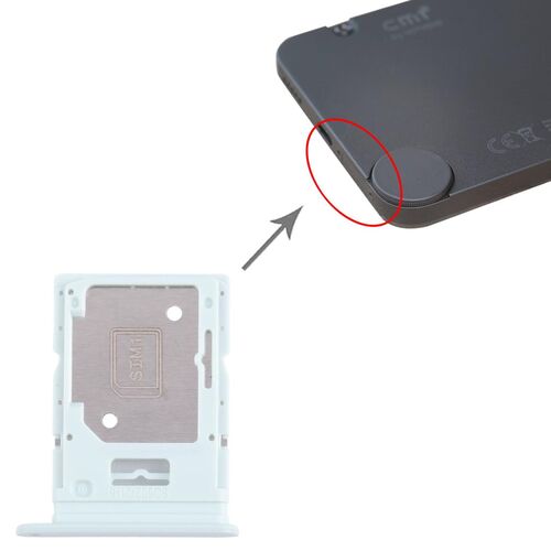 F�r Nothing Phone CMF 1 SIM-Kartenhalter + Micro SD Kartenfach Ersatzteil Gr�n