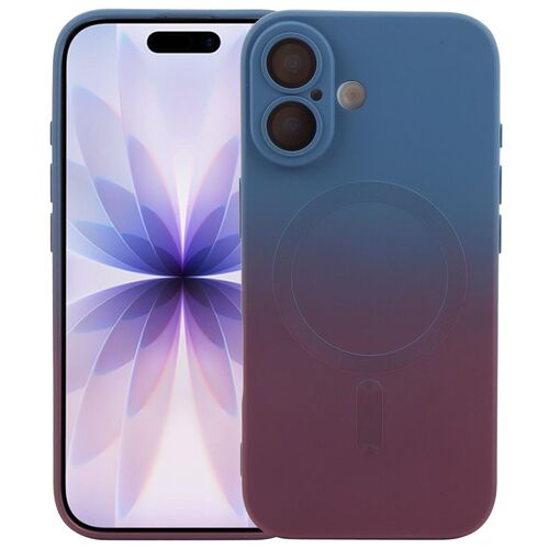 F�r Apple iPhone 17 Silikon MagSafe H�lle Farbverlauf & Linsenschutz