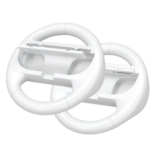 F�r Nintendo Switch 2 / Switch Joy-Con 2er Set Lenkrad-Griffe Wei�