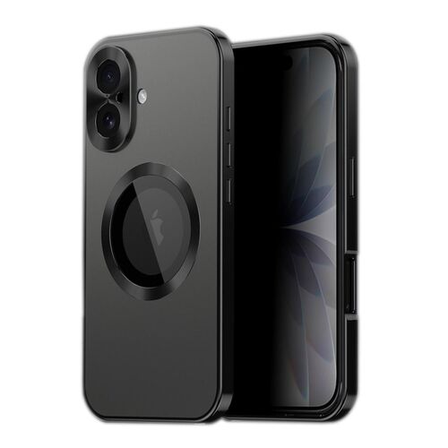 Full Cover MagSafe H�lle f�r iPhone 17 Air Pro Max mit Metallrahmen 