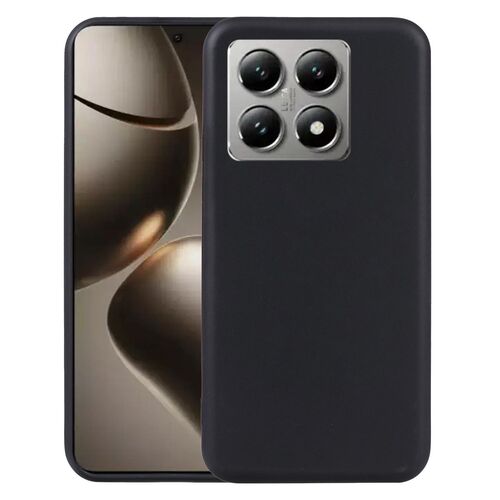 F�r Xiaomi 15T 5G Silikon TPU Schutz Handy H�lle Flexibel D�nn Schwarz