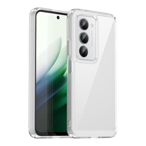 F�r Xiaomi Redmi 15 5G Colorful TPU / Acryl Schutz H�lle Transparent